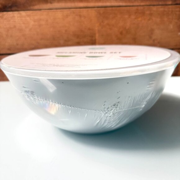 Martha Stewart Collection 8-Piece Melamine Bowl Set Kitchen Light Brand New - Picture 5 of 8